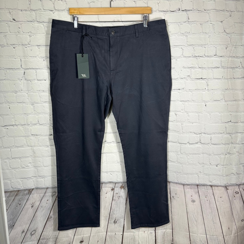 Rodd &‎ Gunn Saint Andrews Custom Fit Pants Bluestone SL Mens 44x30 Woven Italy